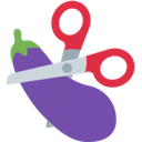 eggplant cut emoji discord