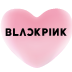 blackpink logo white