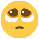 android pleading face emoji