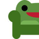 frog couch emoji