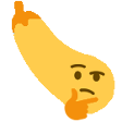 eggplant thinking emoji