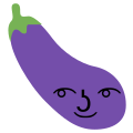 transparent eggplant emoji discord