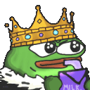 pepe with crown