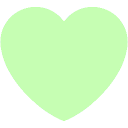 green color heart