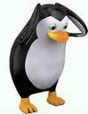 worried penguin