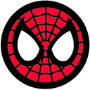 spiderman sticker logo
