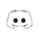 icon black discord logo